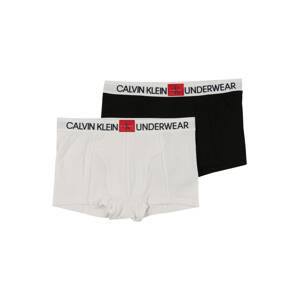 Calvin Klein Underwear Alsónadrág  fekete / piros / természetes fehér
