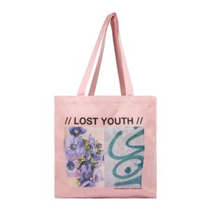 MADS NORGAARD COPENHAGEN Shopper táska  világos-rózsaszín / vegyes színek