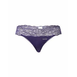Calvin Klein Underwear String bugyik  lila / fehér
