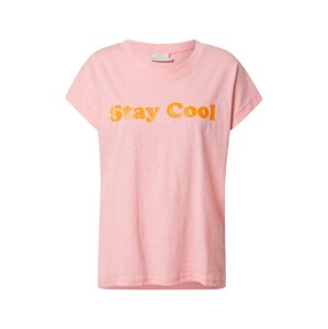 Kaffe T-Shirt  rózsaszín / narancs