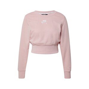 Nike Sportswear Tréning póló  fáradt rózsaszín / fehér