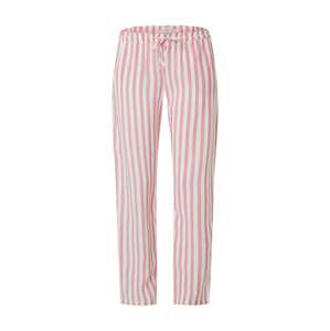 ETAM Pizsama nadrágok 'LESLY'  rózsaszín / fehér