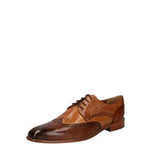 MELVIN & HAMILTON Fűzős cipő 'Martin'  barna / konyak