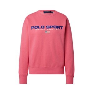 Polo Ralph Lauren Tréning póló 'PSPRT CNFLC-LONG SLEEVE-KNIT'  rózsaszín