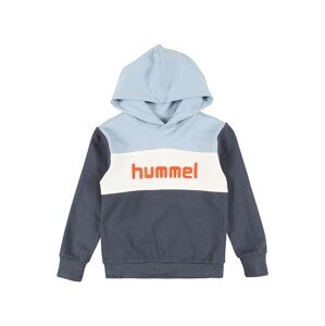 Hummel Tréning póló 'MORTEN'  fehér / narancs / opál / sötétkék