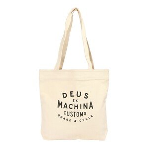 DEUS EX MACHINA Shopper táska 'New Classics'  természetes fehér / fekete