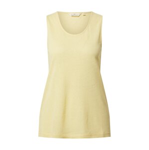 basic apparel Top 'Jenna'  világos sárga