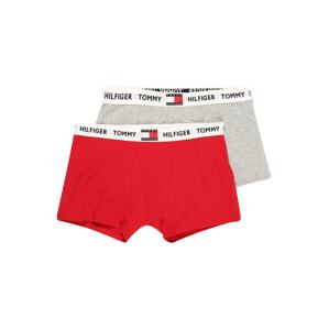 Tommy Hilfiger Underwear Alsónadrág  rikító piros / szürke melír / fehér / tengerészkék
