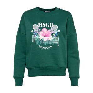Missguided Tréning póló  zöld / fehér / rózsaszín / kék