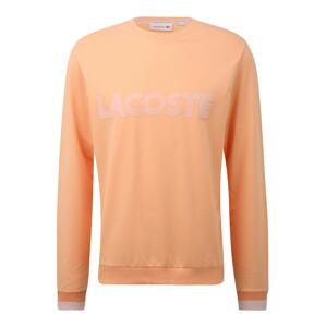LACOSTE Tréning póló  mandarin / világos-rózsaszín