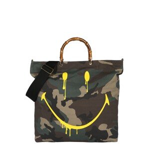 STEFFEN SCHRAUT Shopper táska  khaki / zöld / barna / fekete / sárga