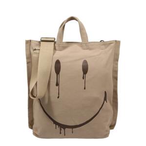 STEFFEN SCHRAUT Shopper táska 'SMILEY'  sötét bézs / fekete