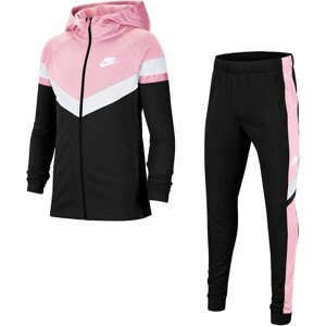 Nike Sportswear Jogging ruhák  fehér / fekete / világos-rózsaszín