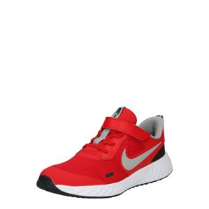NIKE Sportcipő 'Revolution 5'  piros / világosszürke / fekete