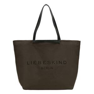 Liebeskind Berlin Shopper táska 'Aurora'  fekete / khaki