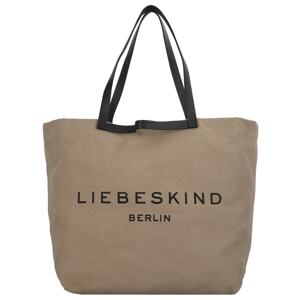 Liebeskind Berlin Shopper táska 'Aurora'  sötét bézs / fekete