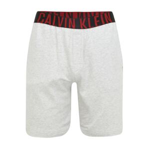 Calvin Klein Underwear Pizsama nadrágok  szürke melír / fekete / piros