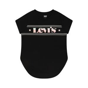 LEVI'S Póló  fekete / pasztell-rózsaszín / világoskék