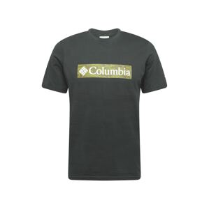 COLUMBIA Funkcionális felső  fekete / fehér / olíva / khaki