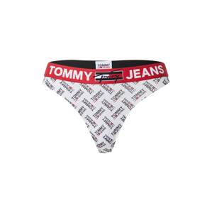 Tommy Hilfiger Underwear String bugyik  fehér / fekete / világospiros
