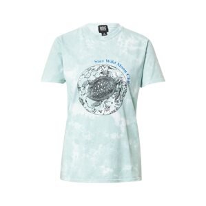 BDG Urban Outfitters T-Shirt 'STAY WILD MOON CHILD'  világoskék / fehér / sötétkék