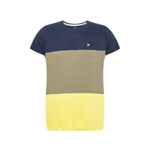 Wemoto T-Shirt 'COPE'  sárga melír / zöld melír / kék melír