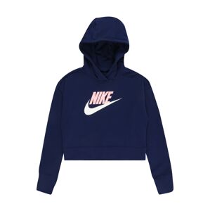 Nike Sportswear Tréning póló  tengerészkék / fehér / világos-rózsaszín