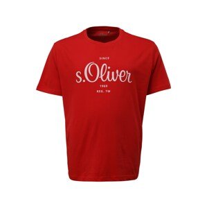 s.Oliver Red Label Big & Tall Póló  piros / fehér