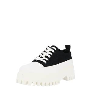 BRONX Fűzős cipő  fekete / fehér
