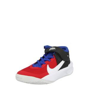 Nike Sportswear Sportcipő 'Team Hustle'  fekete / piros / kék / fehér