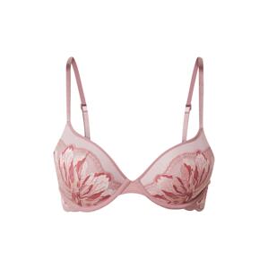 Calvin Klein Underwear Melltartó 'PUSH UP PLUNGE'  fáradt rózsaszín