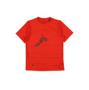 VAUDE Póló 'Kids Solaro T-Shirt II'  rikító piros