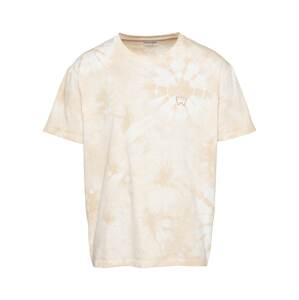 WRANGLER T-Shirt  bézs / fehér