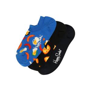 Happy Socks Socken 'Junk Food No Show'  vegyes színek / tengerészkék / kék / fekete