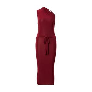 Femme Luxe Kleid 'EVIE'  burgundi vörös