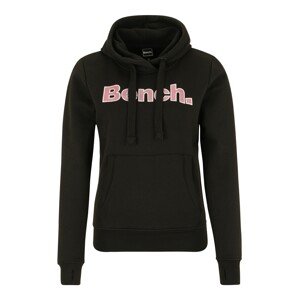 BENCH Tréning póló  fekete / rózsaszín / fehér