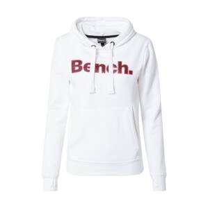 BENCH Tréning póló 'Anise'  fehér / rózsaszín / fekete
