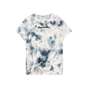 Abercrombie & Fitch Póló  kék / fehér / fekete