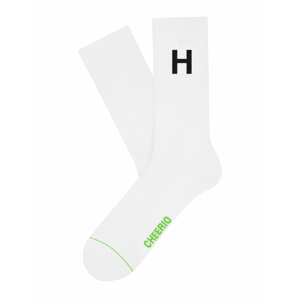 CHEERIO* Socken 'Alphabest H'  fehér