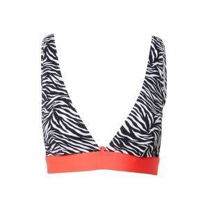 Esprit Bodywear Bikinitop 'Peka Beach'  fekete / fehér / korál