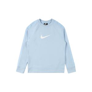 Nike Sportswear Tréning póló  világoskék / fehér