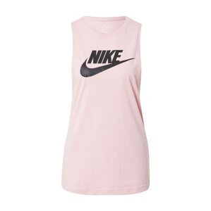 Nike Sportswear Top  rózsaszín / fekete