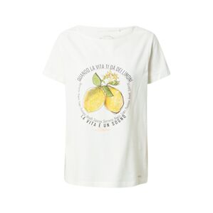 TAIFUN Póló  fehér / fekete / aranysárga / olíva / méz