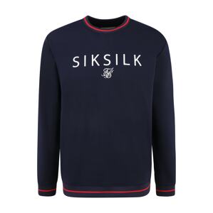 SikSilk Tréning póló  sötétkék / dinnye / fehér