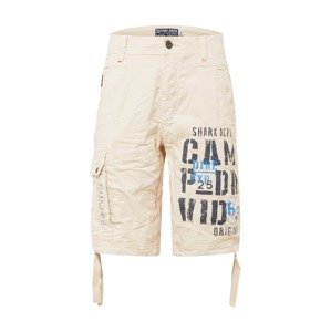CAMP DAVID Cargo nadrágok  bézs / fekete / kék