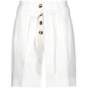 TAIFUN Élére vasalt nadrágok  fehér