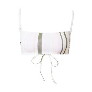 ROXY Bikini felső 'SEA & WAVES REVO'  fehér / khaki / pasztell-rózsaszín / pasztellsárga / menta