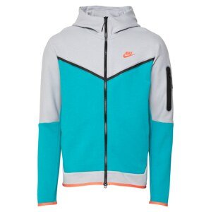 Nike Sportswear Funkcionális dzseki  világosszürke / vízszín / narancs