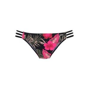 LASCANA Bikini nadrágok  rózsaszín / fekete
