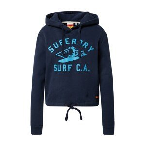 Superdry Tréning póló 'CALI SURF'  vízszín / ultramarin kék
